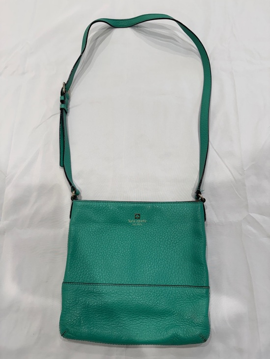 kate spade Handbags - kate spade Green Teal Pebbled Leather Crossbody Bag